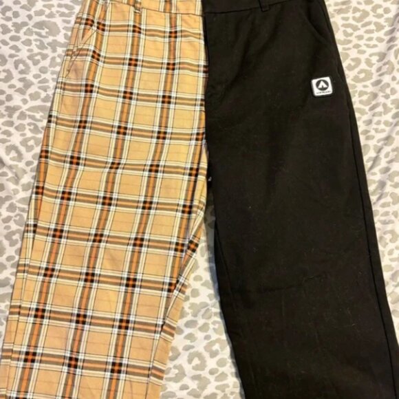 AirWalk Two Sided Pants Colorblock Size M Forever 21 - Picture 2 of 3